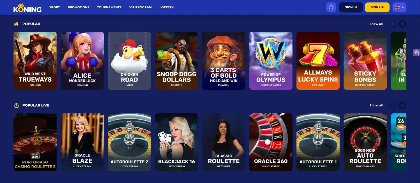 Koning Casino – Ultieme online casino ervaring image 3